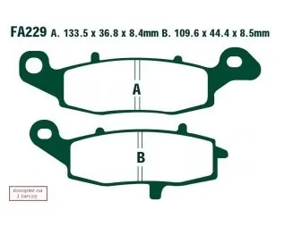  FA229HH EBC Brakes